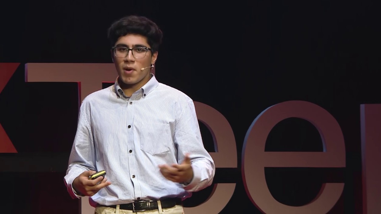 Abu Qader gives TedX talk